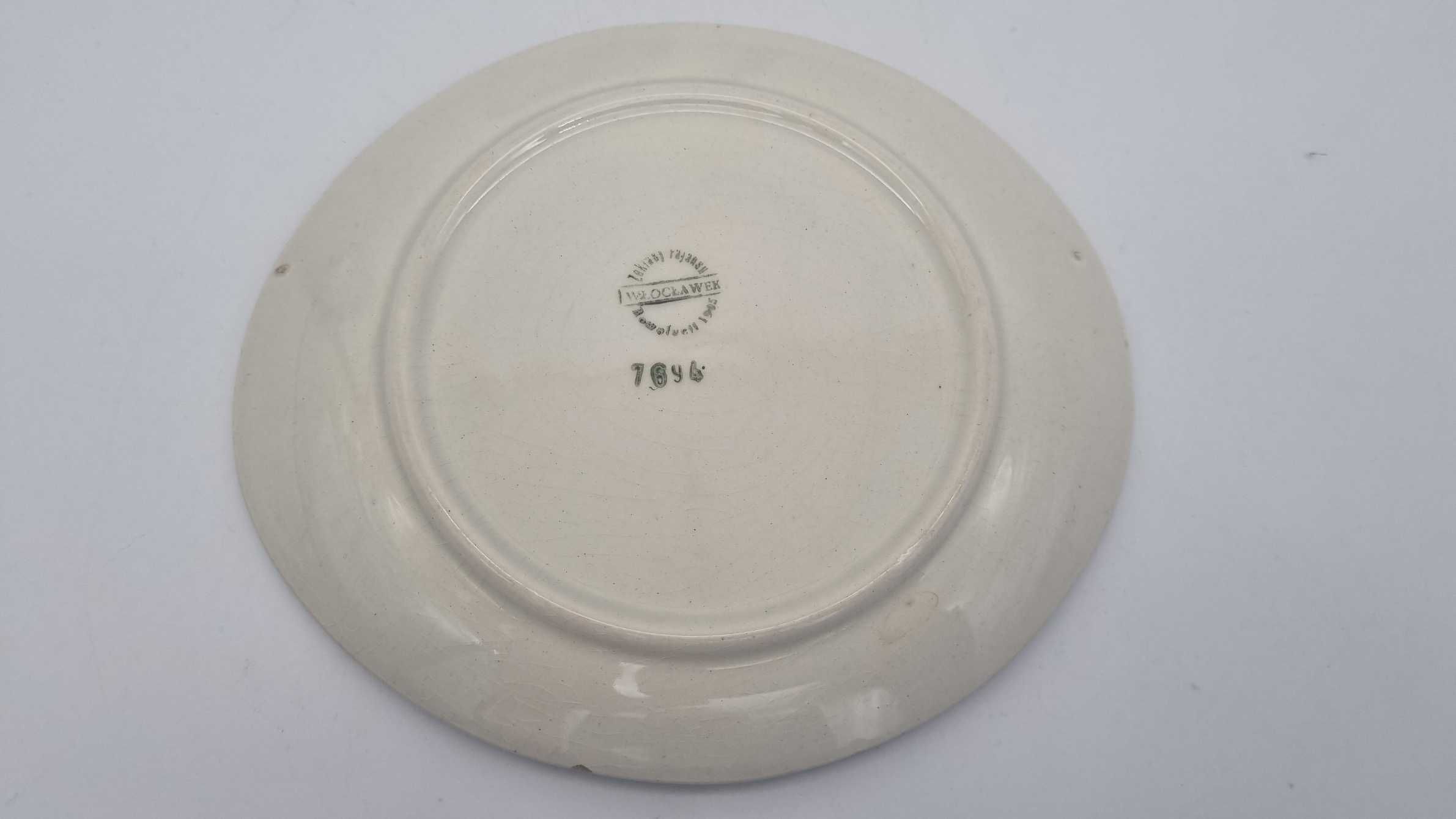 Talerzyk Do Ciasta Włocławek Wzór 628 W. Płażewski Design PRL
