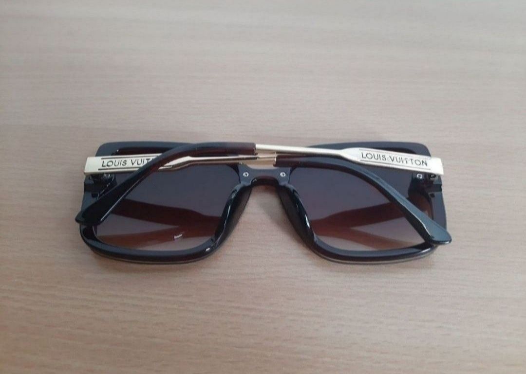 LOUIS VUITTON LV okulary przeciwsłoneczne damskie brązowe