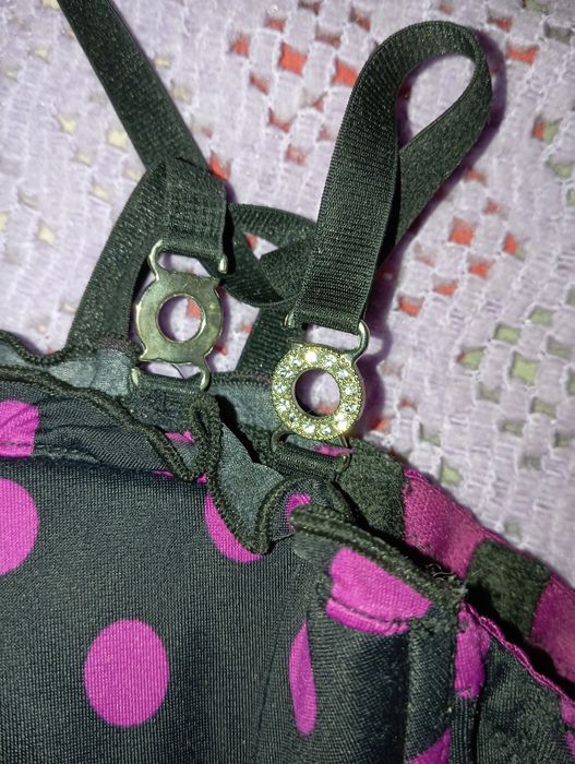 Корсет 2 шт - горохами,в цветочек