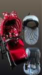 Zestaw cybex priam 2.0 gondola, spacerowka Pettycoat, fotelik