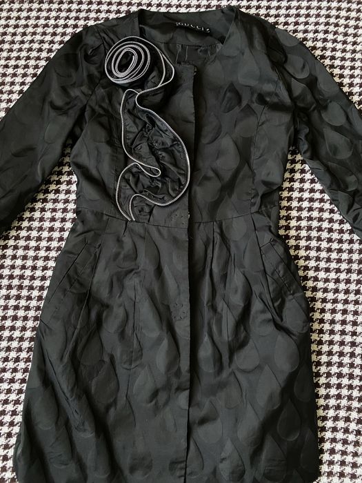 Плащ демісезонний чорний