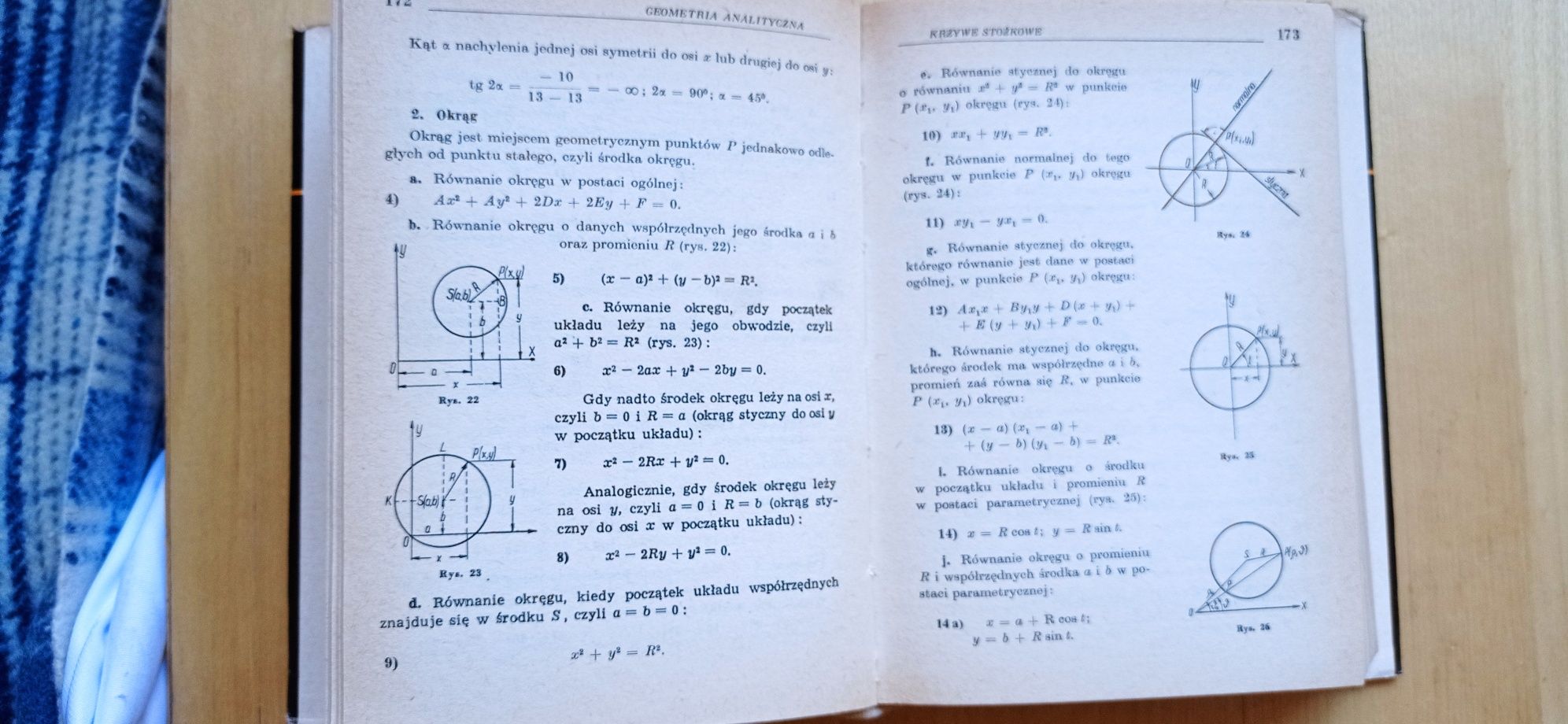 Książka matematyka wzory definicje tablice