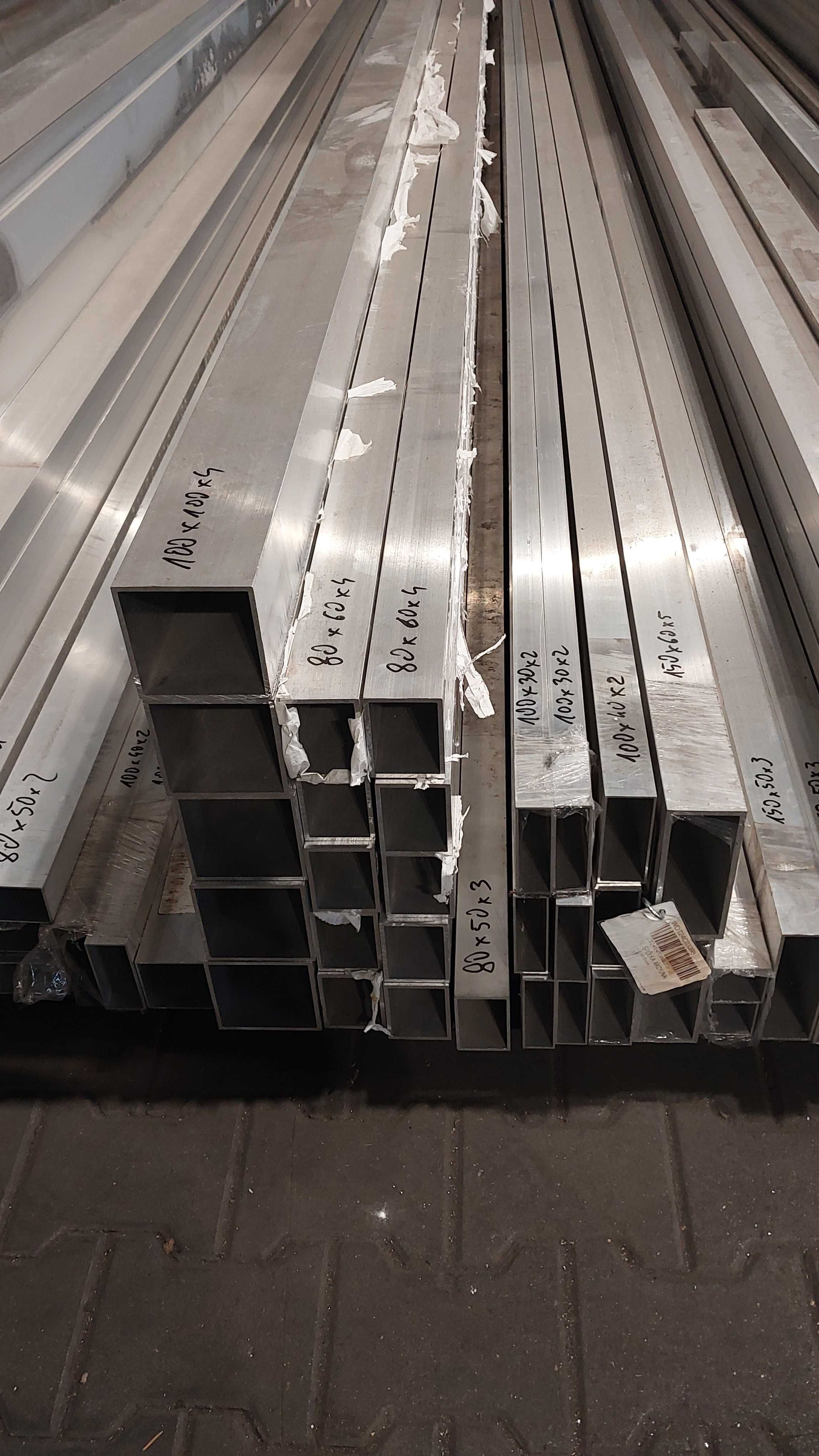 Profil aluminiowy, aluminium 80x60x4,0mm gat.6060/ PA38, Bytom