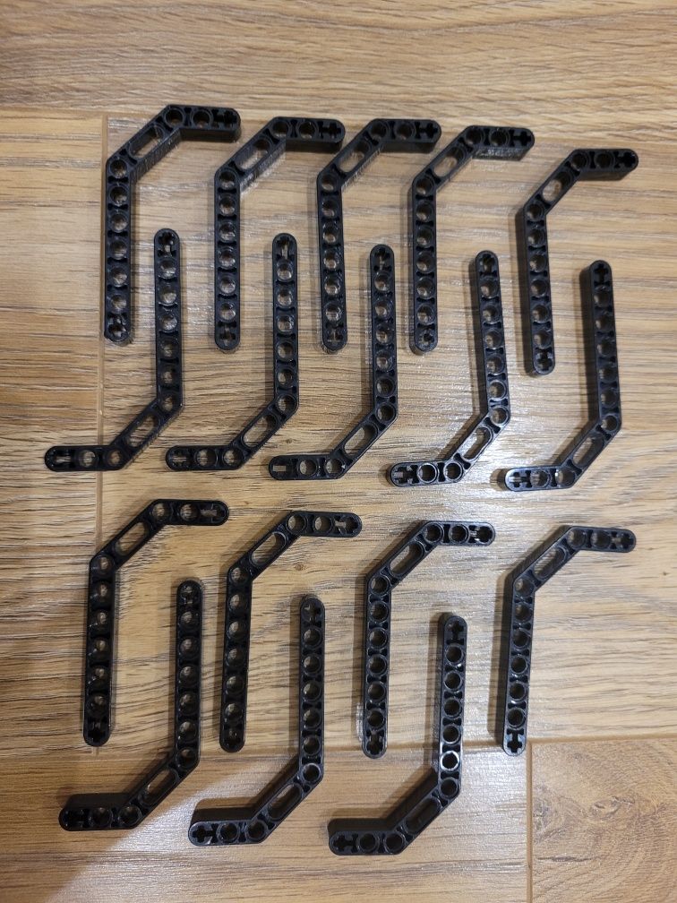 Klocki kątowe "J" LEGO Technic – 17 sztuk, oryginalne – do Mindstorms