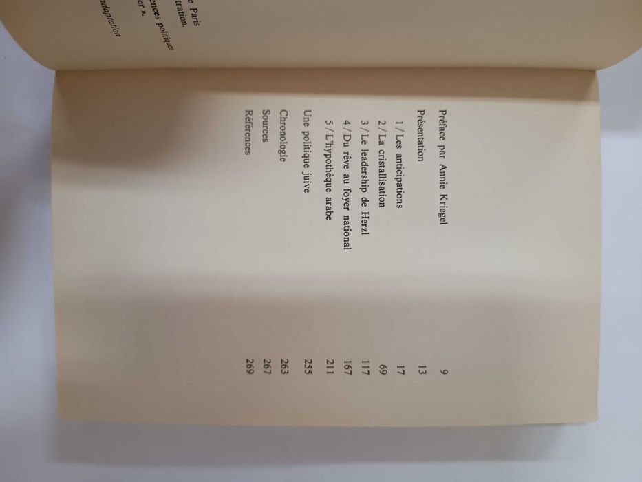 Naissance du Sionisme Politique, présenté par Yohanan Manor