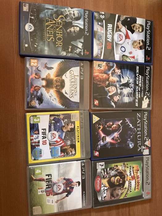 Jogos Ps2/Ps3 - Usado
