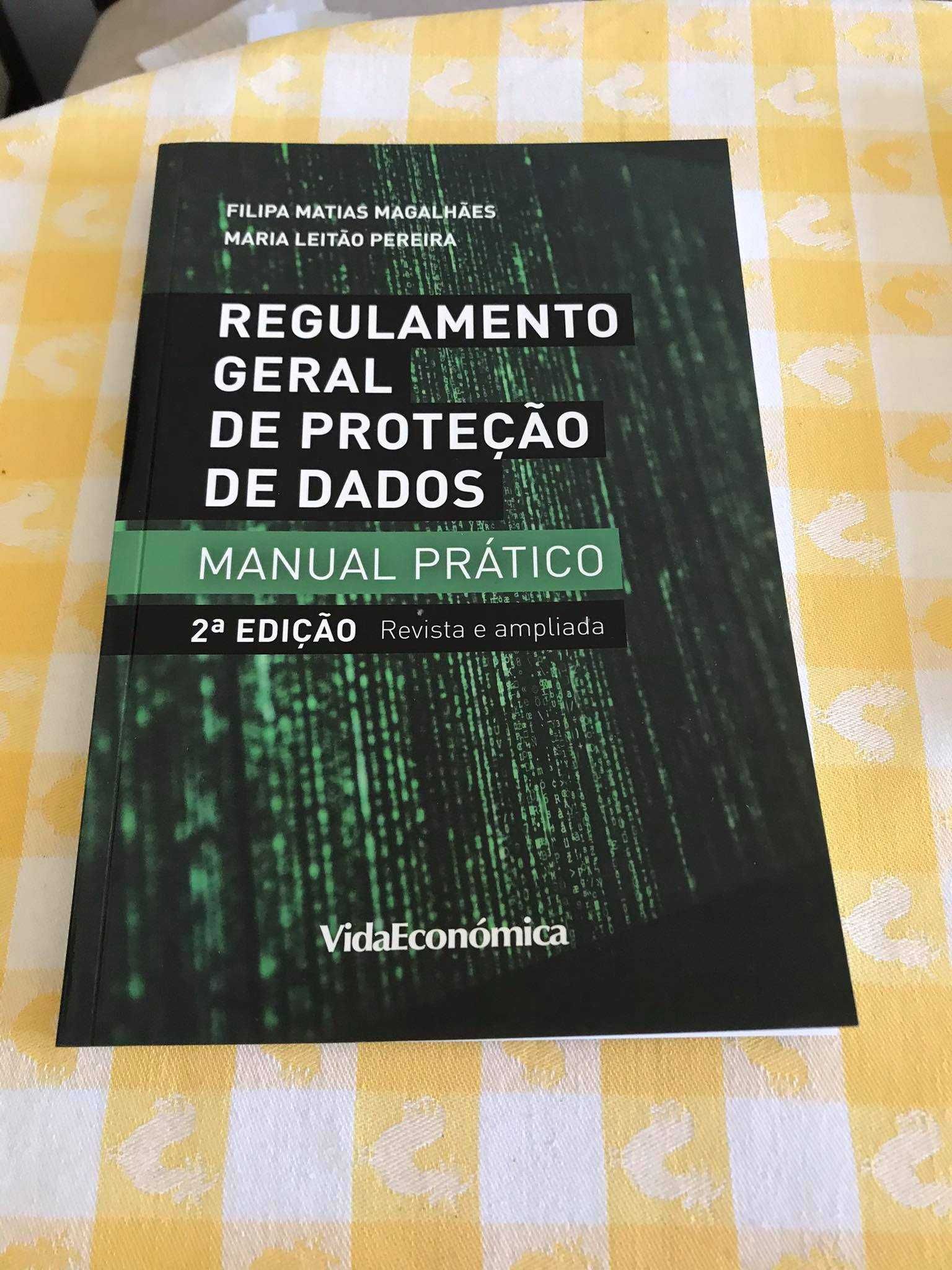 Livro Regulamento Geral de Protecção de Dados