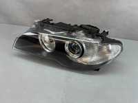 BMW E46 LIFT Coupe Cabrio Lampa Przód Przednia Bi-Xenon Lewa Europa