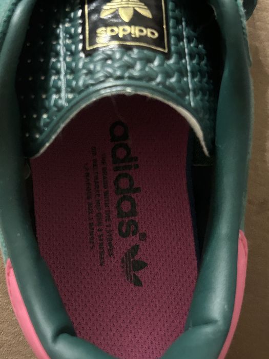 Adidas Gazelle Green Pink