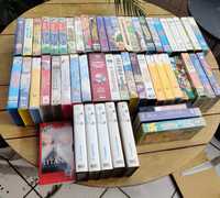 50 cassetes VHS de filmes