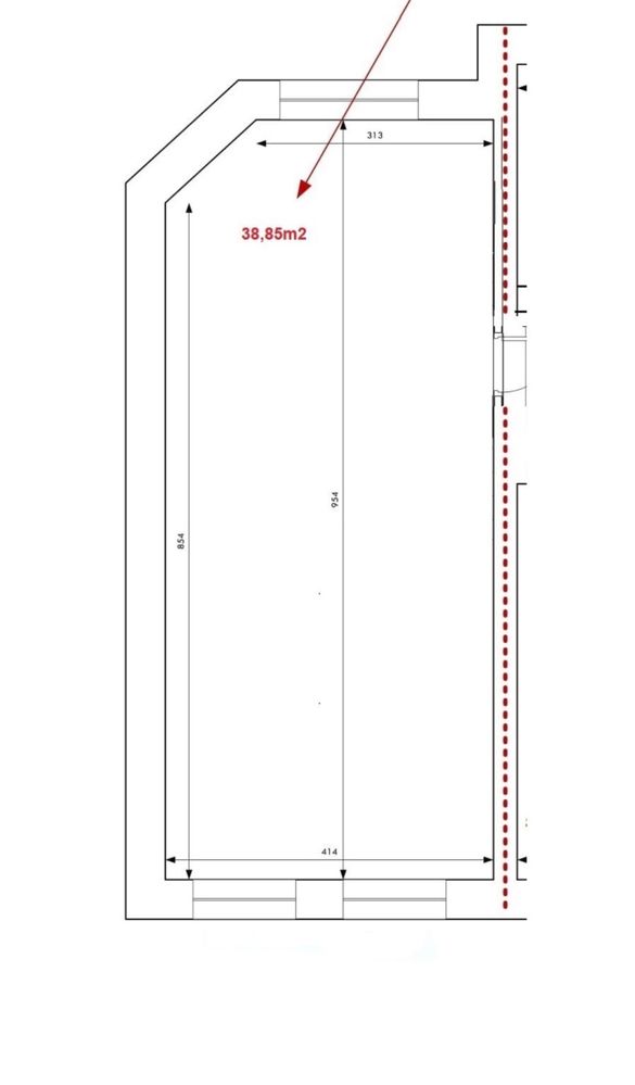 Lokal do wynajecia  38m2
