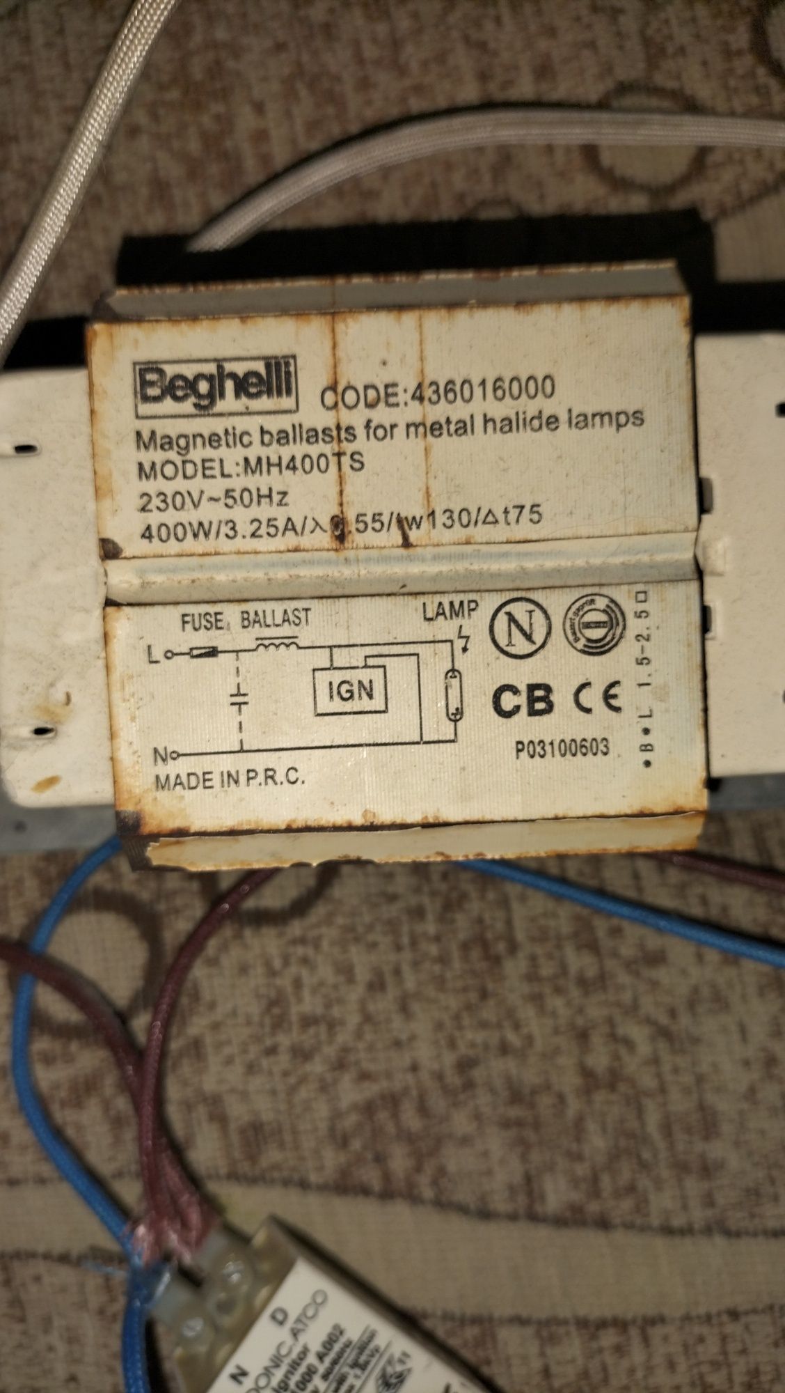 Lampa hps 400w wat beghelli żarówka Philips