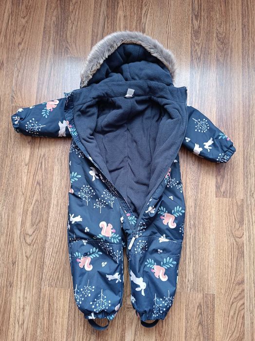 Зимовий комбінезон hm для дівчинки