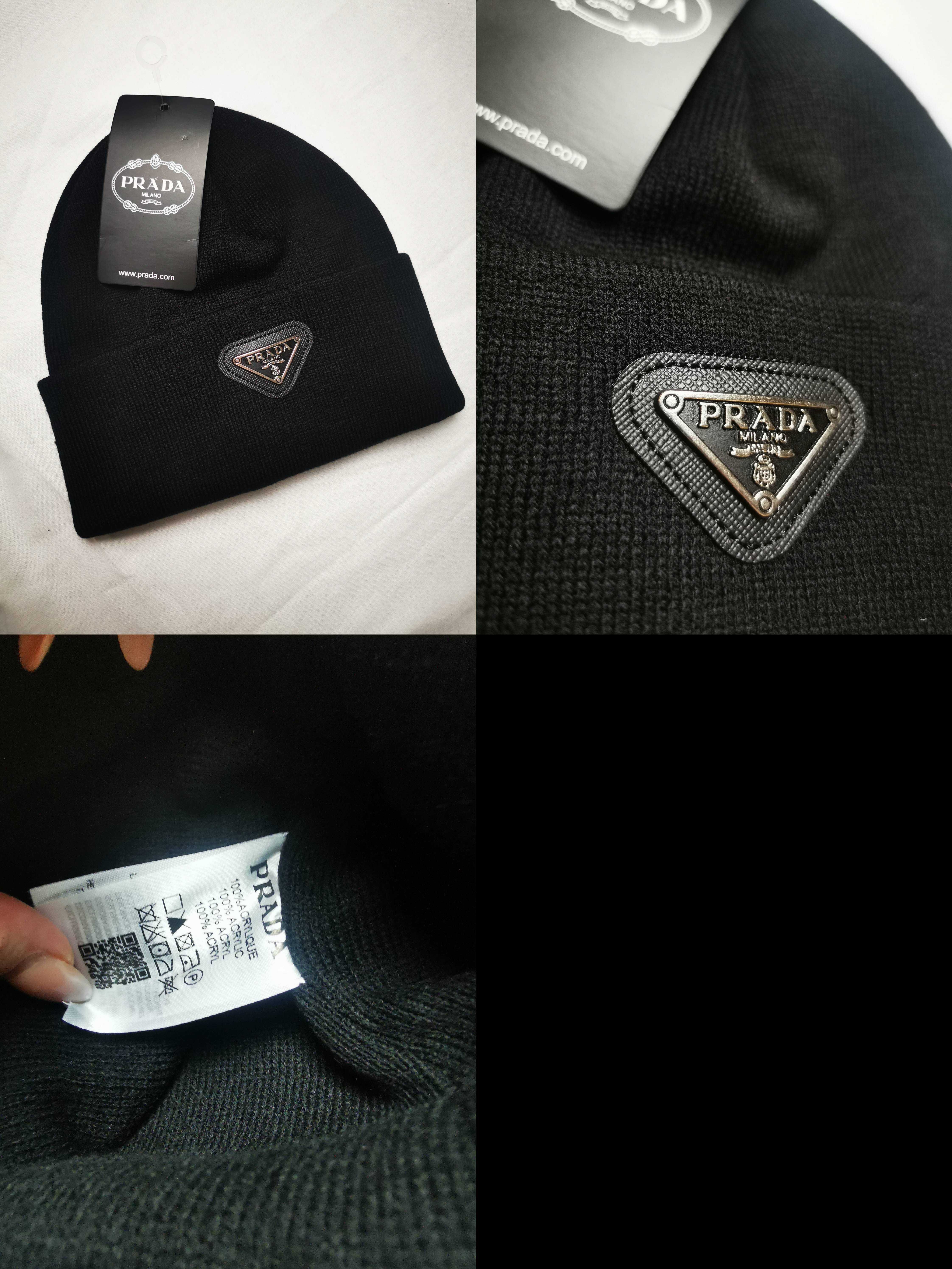 Czapka zimowa guess unisex czapki grubsze