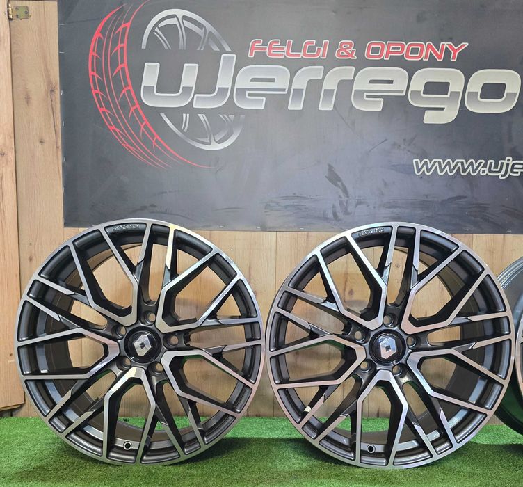 NOWE ALUFELGI RENAULT 18x5x1114,3 - Clio,Austral,Kangoo,Megane,Scenic