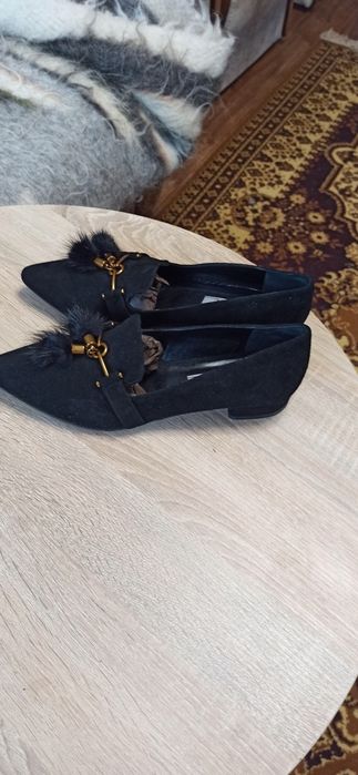 Туфлі жіночі, замша, бв