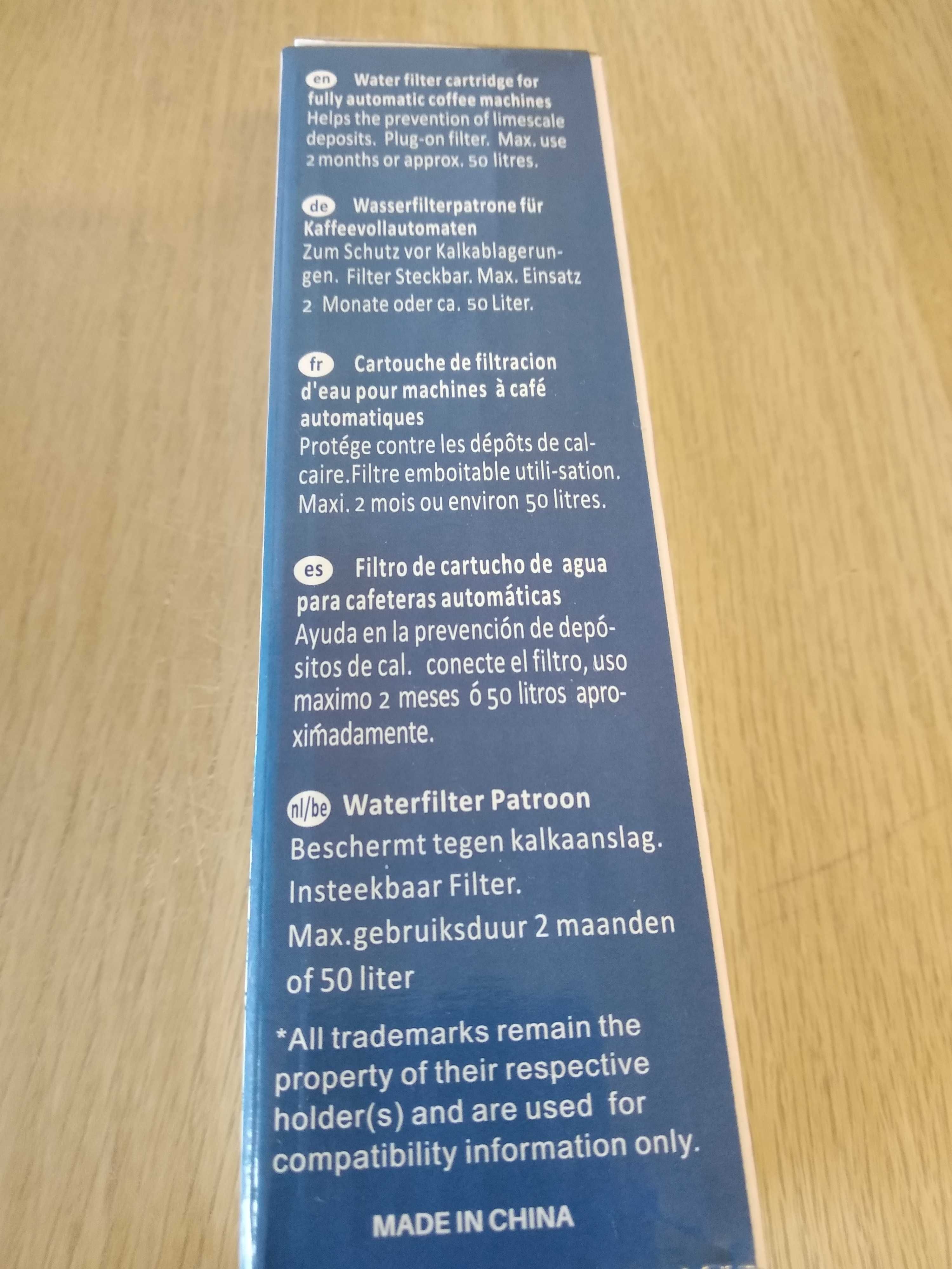 Filtr wody SPRINNG SOURSE do ekspresów Jura Claris Blue