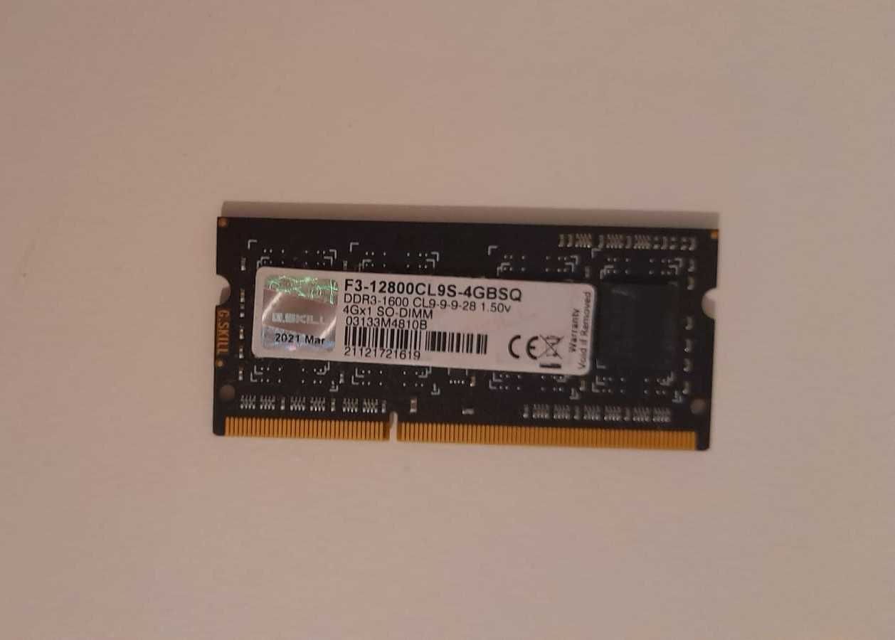 Memória RAM de 4GB  (DDR3).