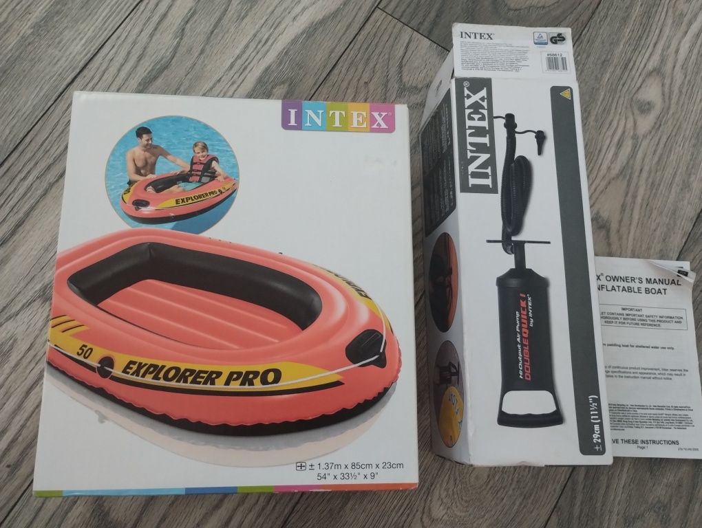 ponton Intex Explorer Pro 50, w ryginalnym opakowanu + pompa