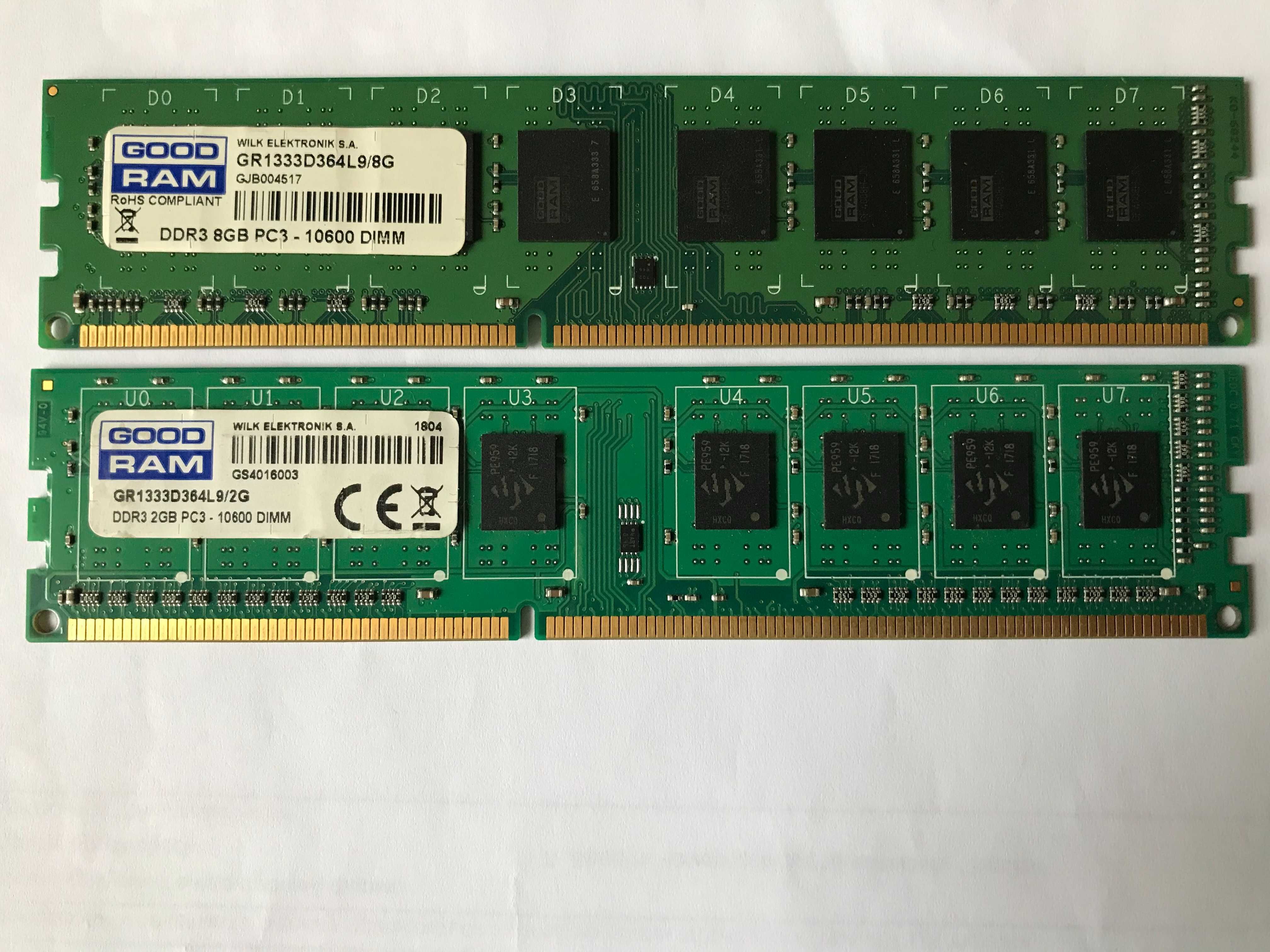 Оперативная память DDR3 SD RAM 10600