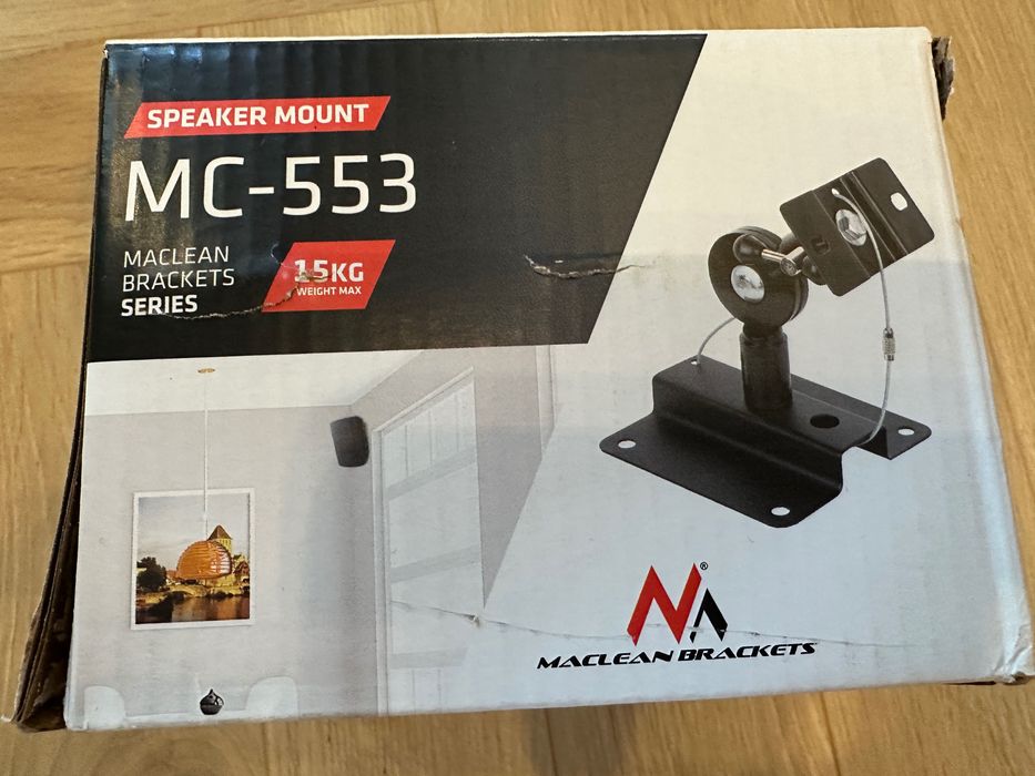 Maclean Bracket MC-553 - Uchwyt głośnikowy do kolumn
