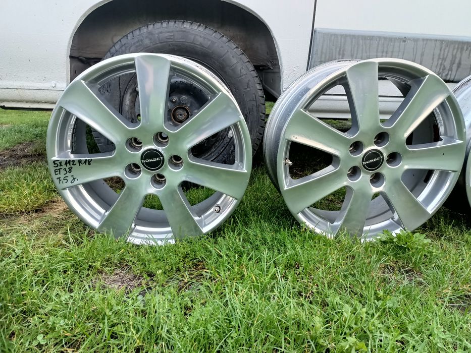 Felgi 5x112R18 Audi VW Skoda Seat