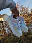 Nike Air Force 1 Low Shadow White Glacie Blue Ghost R. 36.5