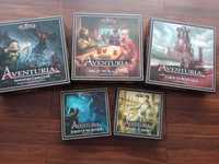 Aventuria Adventure Card Game podstawka plus 4 dodatki - j.ang.