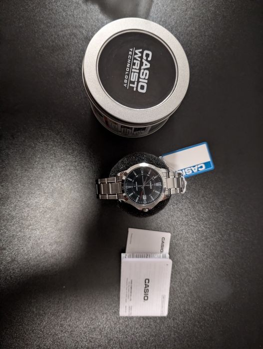 Класичний Наручний годинник Casio MTP-V004D-1C