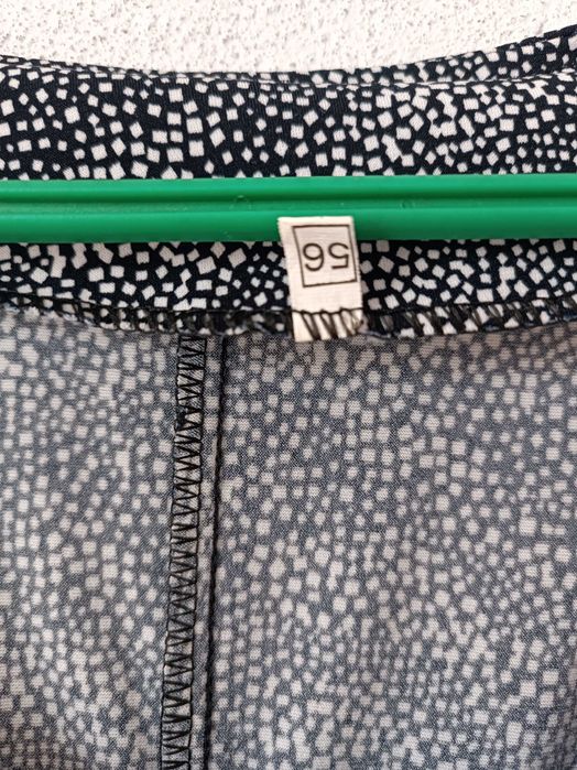 Плаття трикотаж шифон батал 56 розмір