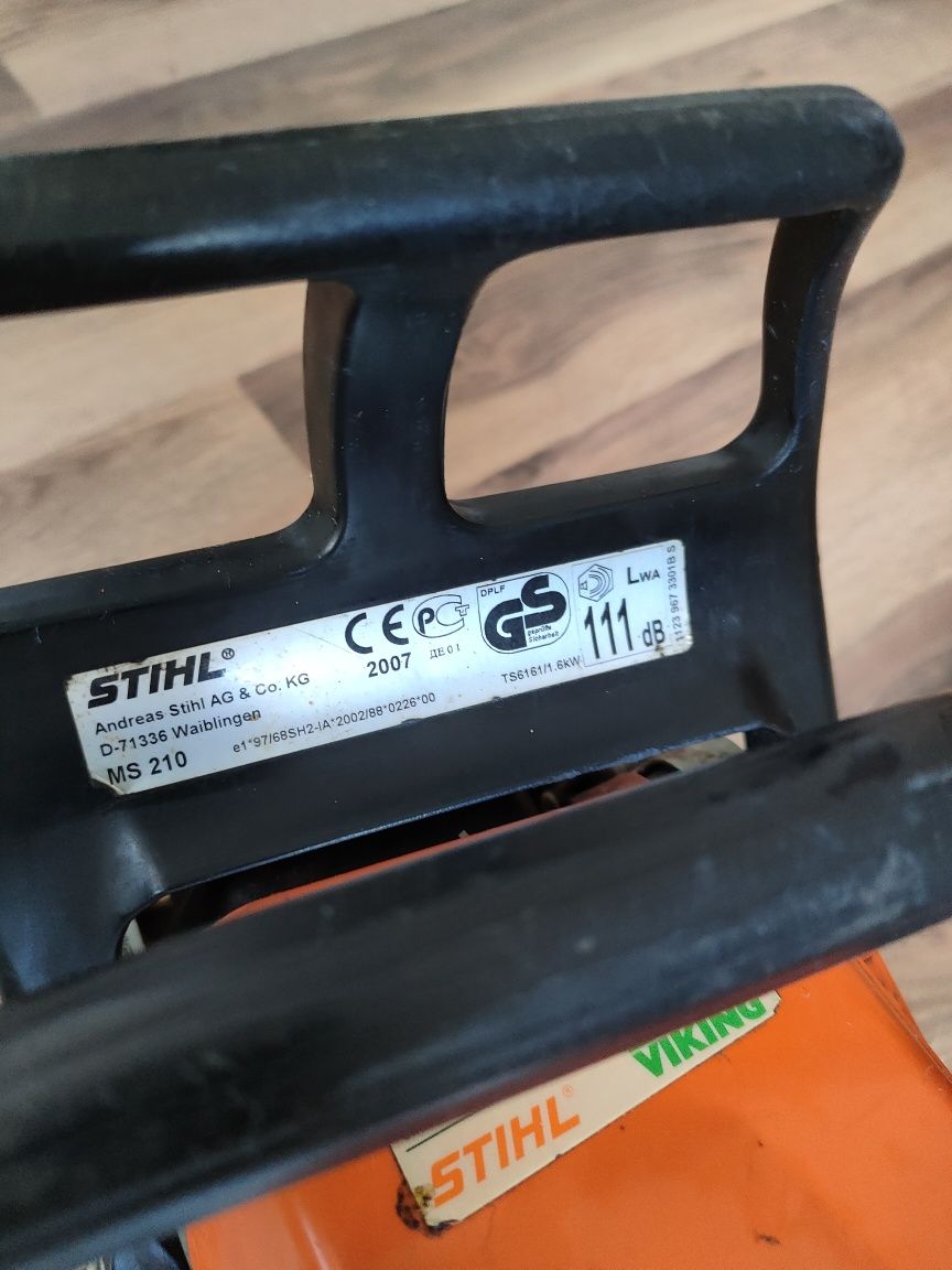 Piła motorowa spalinowa Stihl ms210