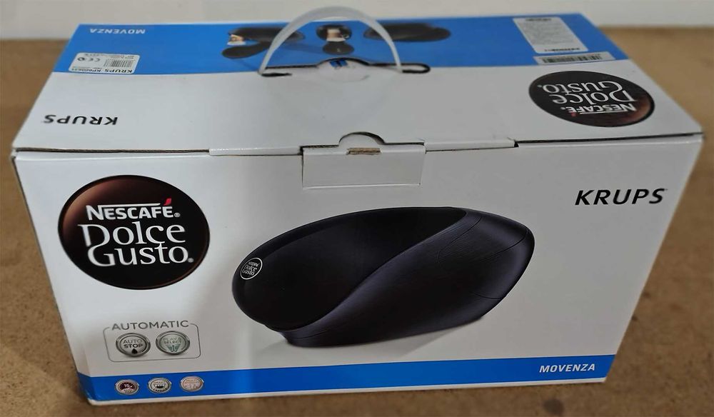 Ekspres kapsułkowy Nescafe  Movenza Krups KP600831 - uszkodzony