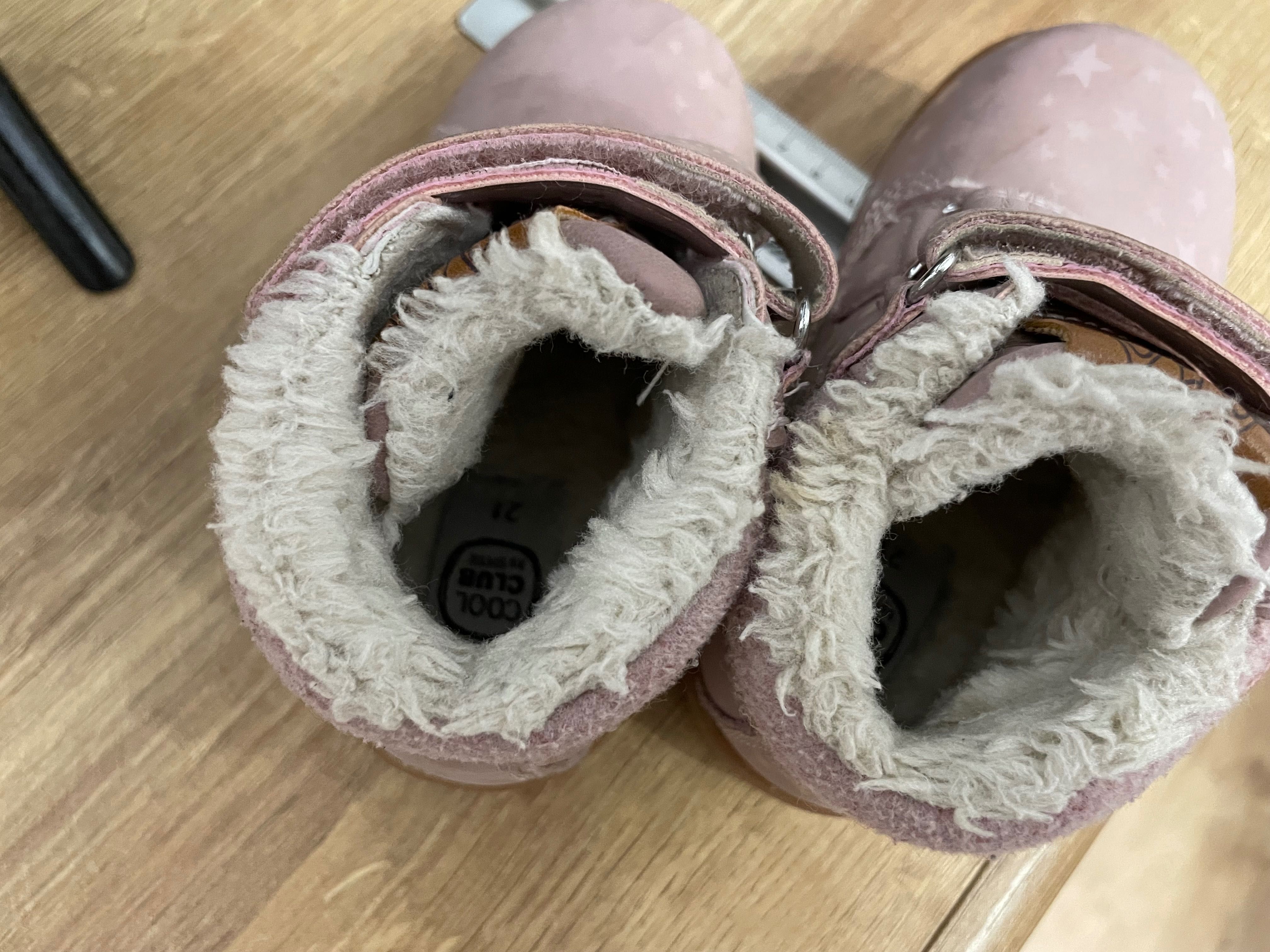 Buciki buty rzep trampki smyk cool club 21 zimowe lekkie dziewczynka