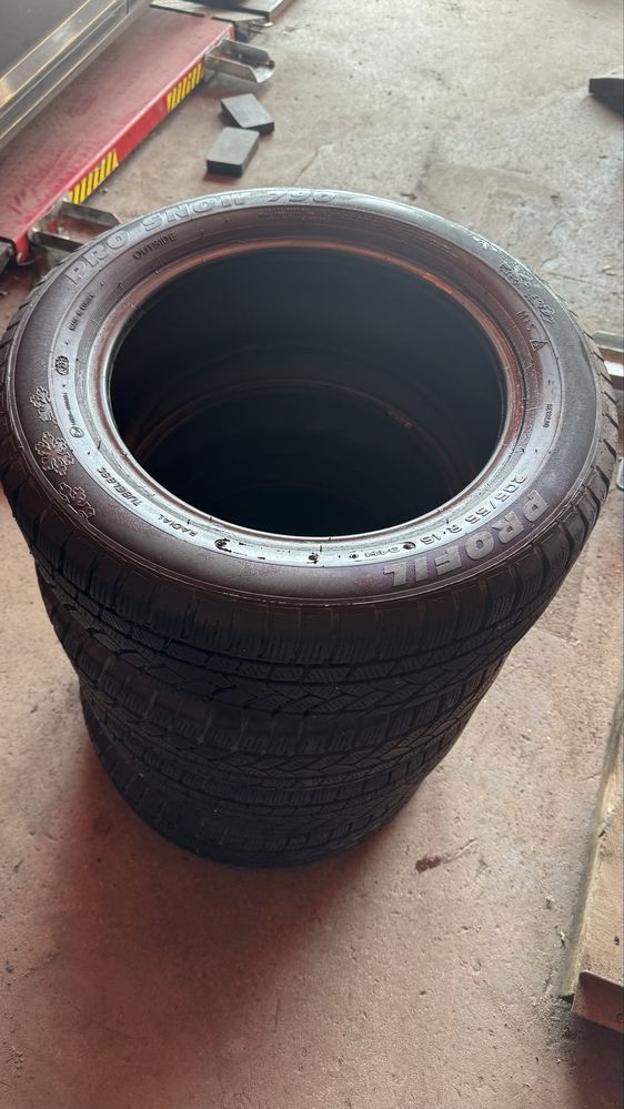 Opony zimowe 205/55 R16 – PRO SNOW – 7,5 mm bieżnika! Komplet 4 szt.