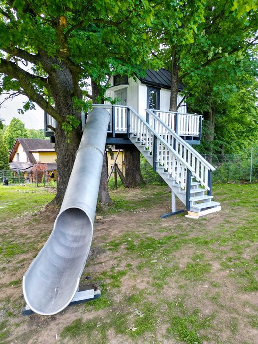 Drewniany Domek na drzewie DND15! dla dzieci! Dom LETNISKOWY działkowy