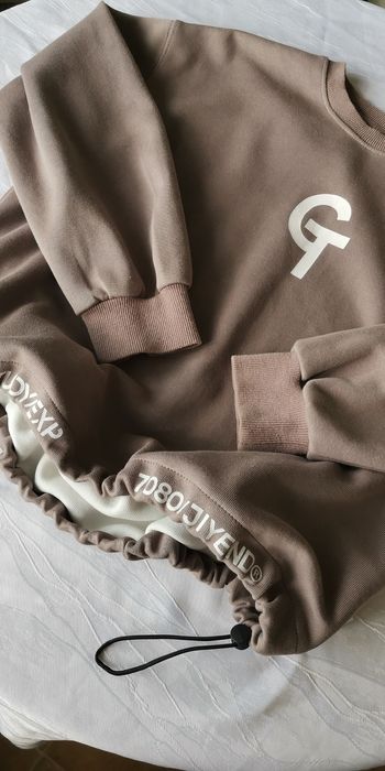 Стильний оверсайз світшот/кофта (унісекс) - Ідеально на ріст 155 см