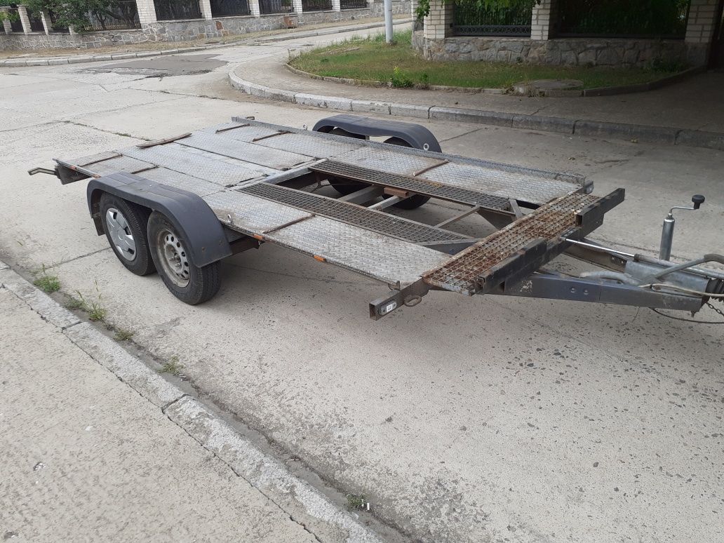 Лафет с электро лебёдкой