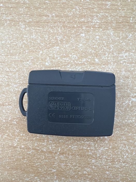 Comando garagem sommer 4050 novo