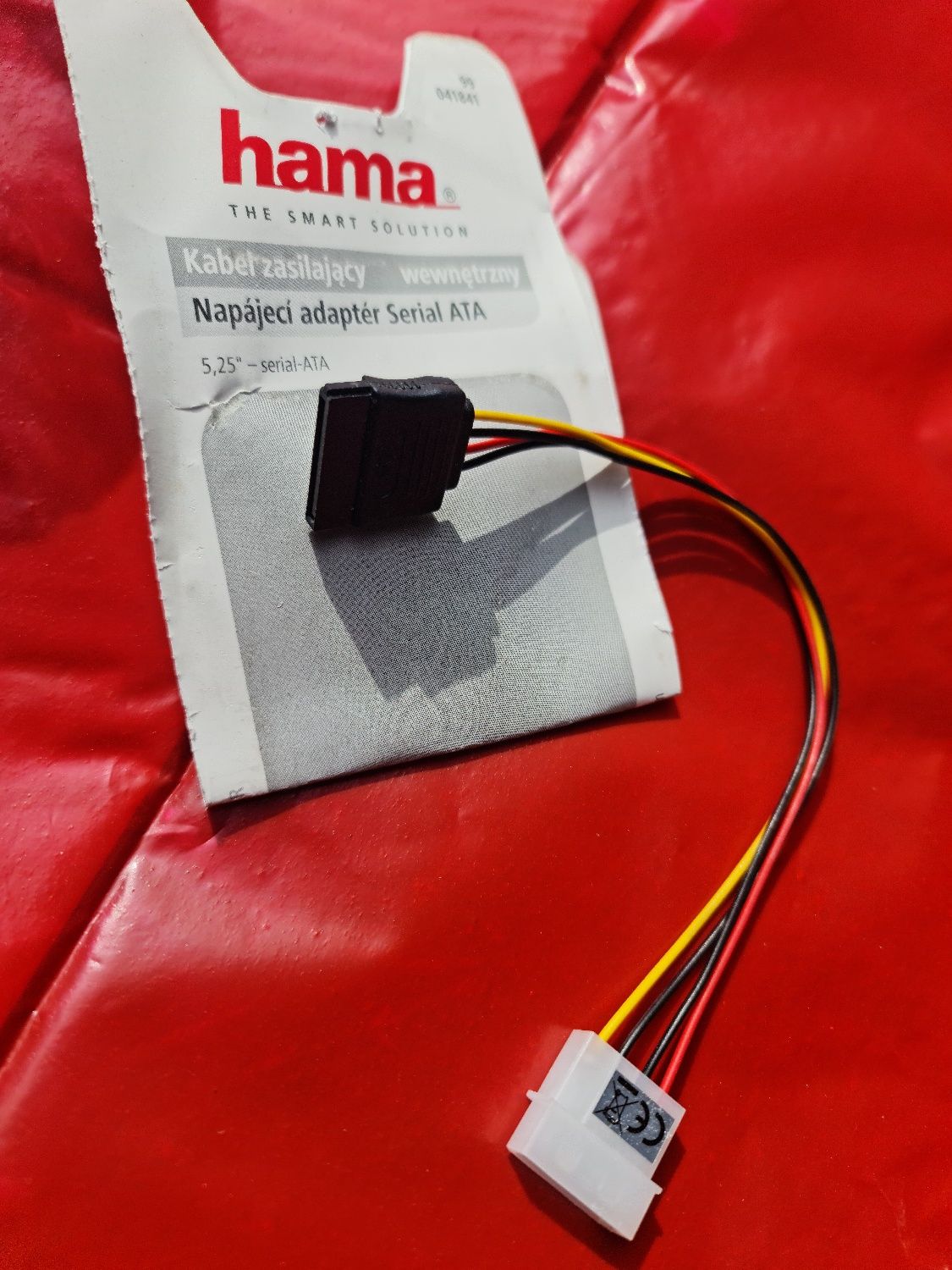 Kabel zasilający wewnętrzny  Serial ATA Hama