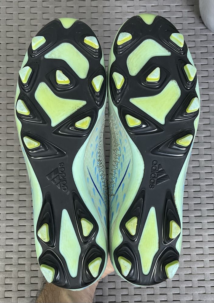 Adidas X speedportal бутсы 41 размер футбольные полупрофи бирюзовые