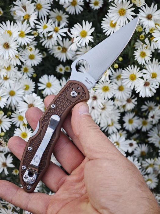Spyderco Delica 4 D2, средних размеров, на каждый день, легенда edc