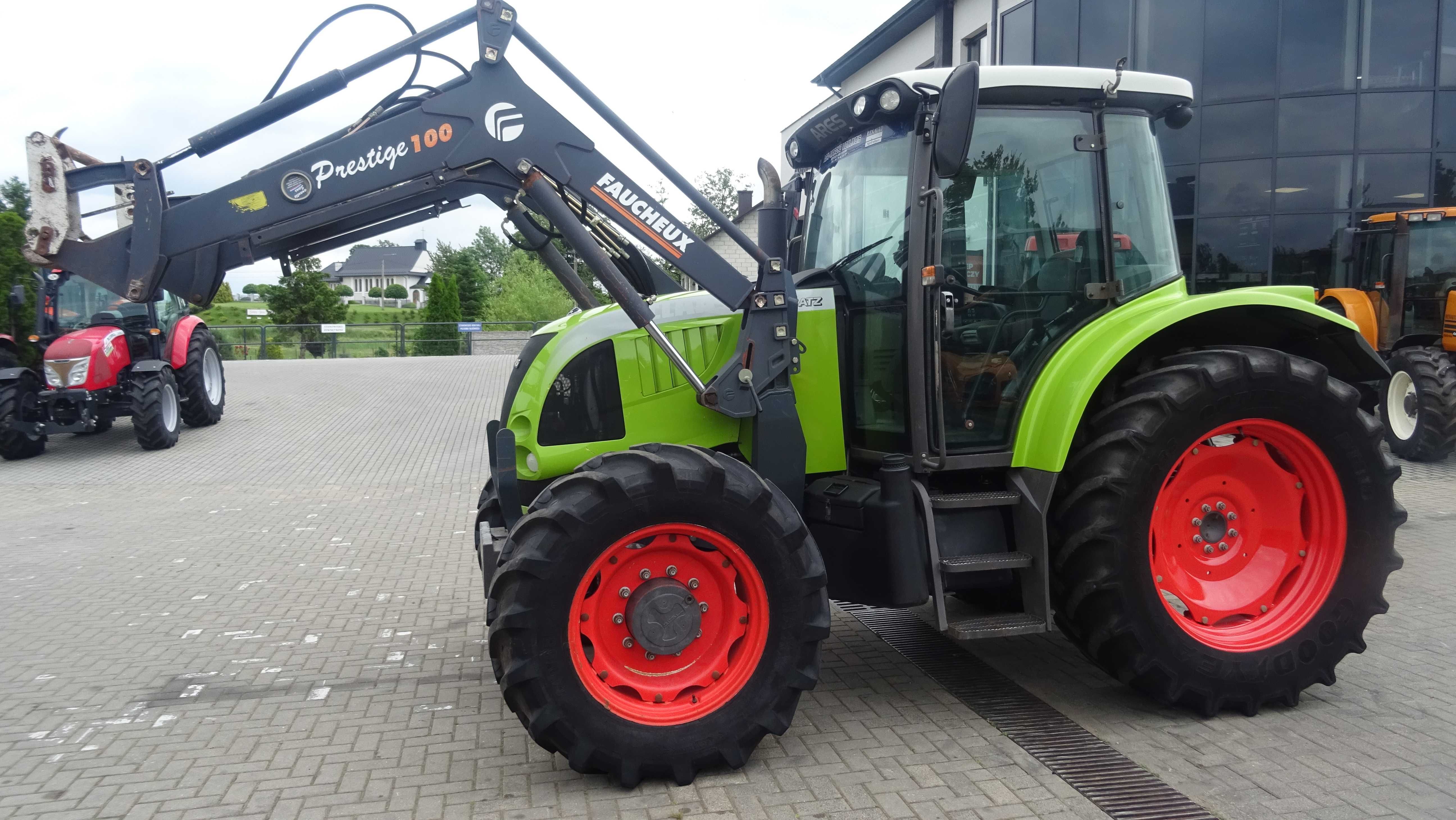Class Ares 567ATZ SPROWADZONY ładowacz miękka oś 2008r