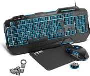 EMPIRE GAMING Klawiatura Mechaniczna ‎OE-KB-88UK3 LED RGB+Myszka /606b