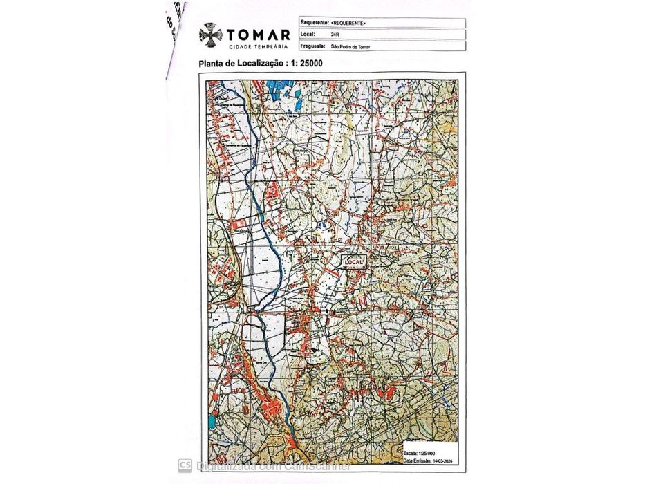 Terreno Rústico - Bemposta, Tomar