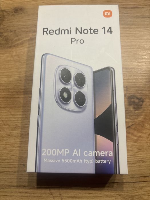 Redmi Note 14 Pro 8gb/256 czarny NOWY