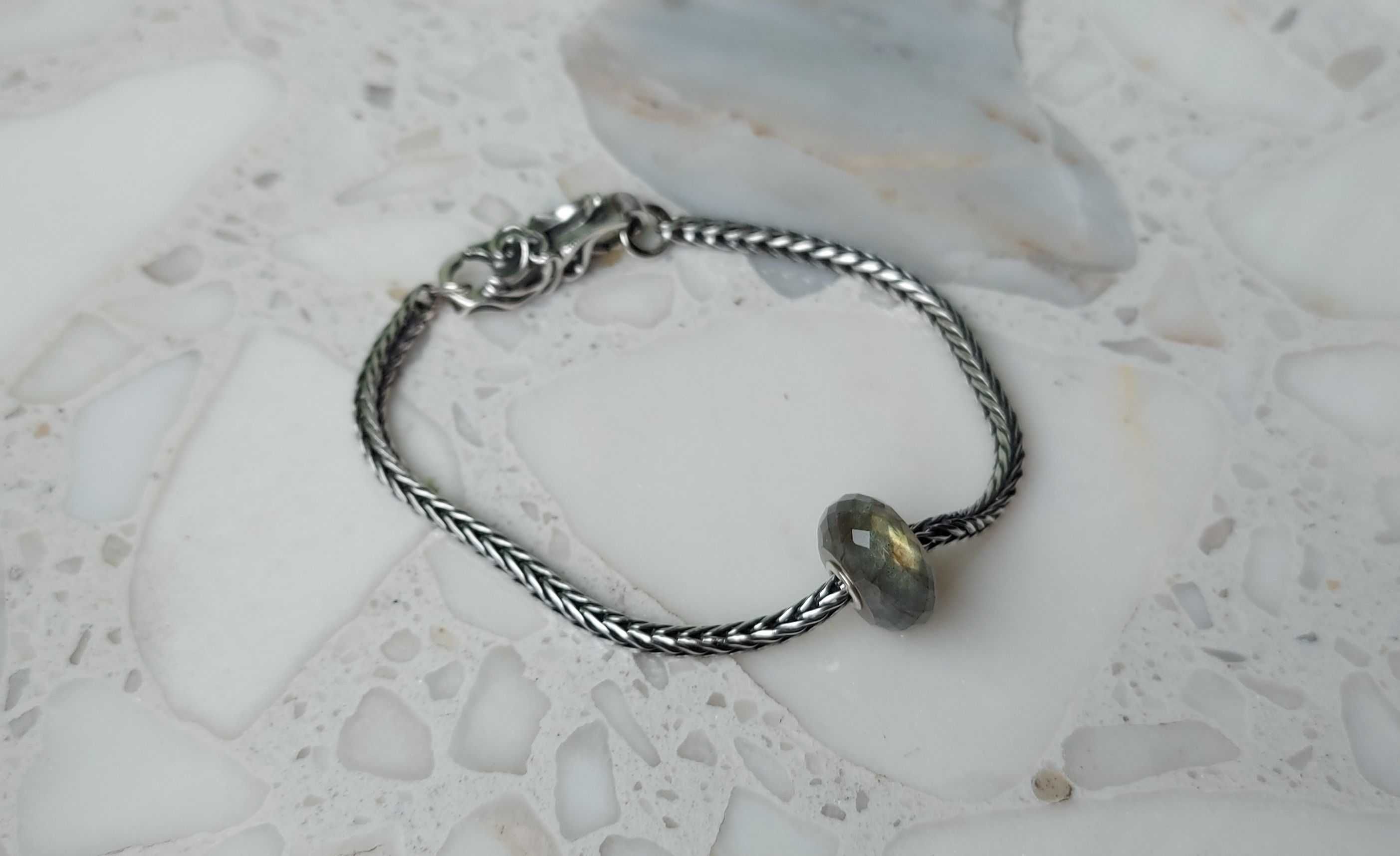 Trollbeads Labradorite Labradoryt Charms 4 (Nowy)