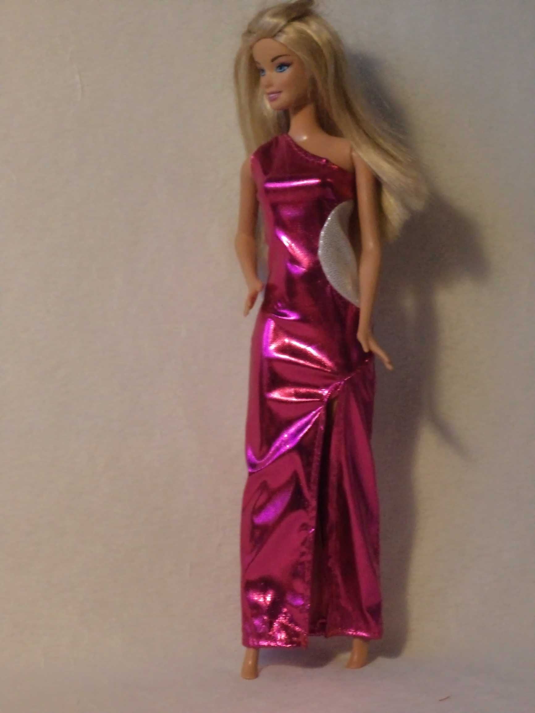 Ubranka dla lalki Barbie - Wieczorowa sukienka, buciki !!!