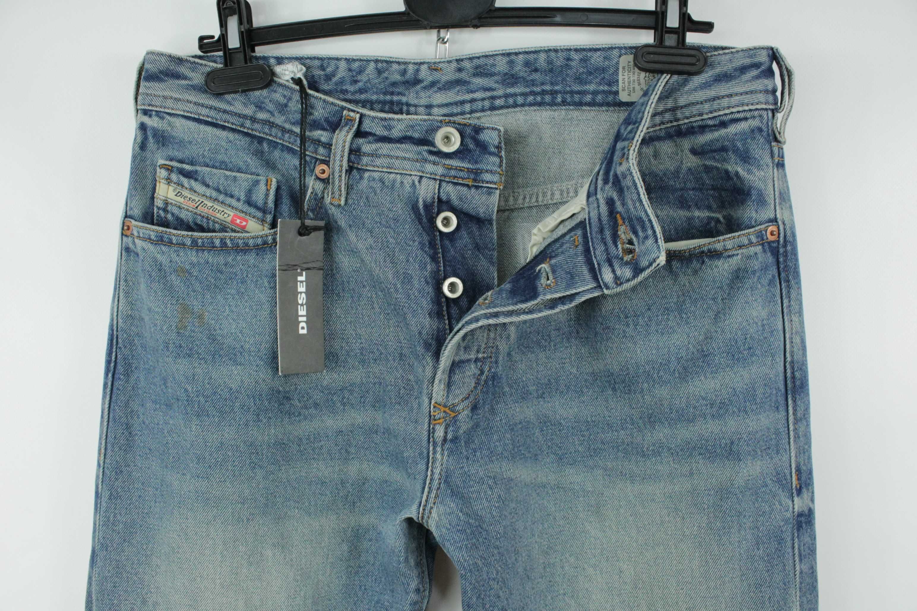 Шикарні щільні джинси Diesel Buster Regular Slim-Tapered Італія W32L32