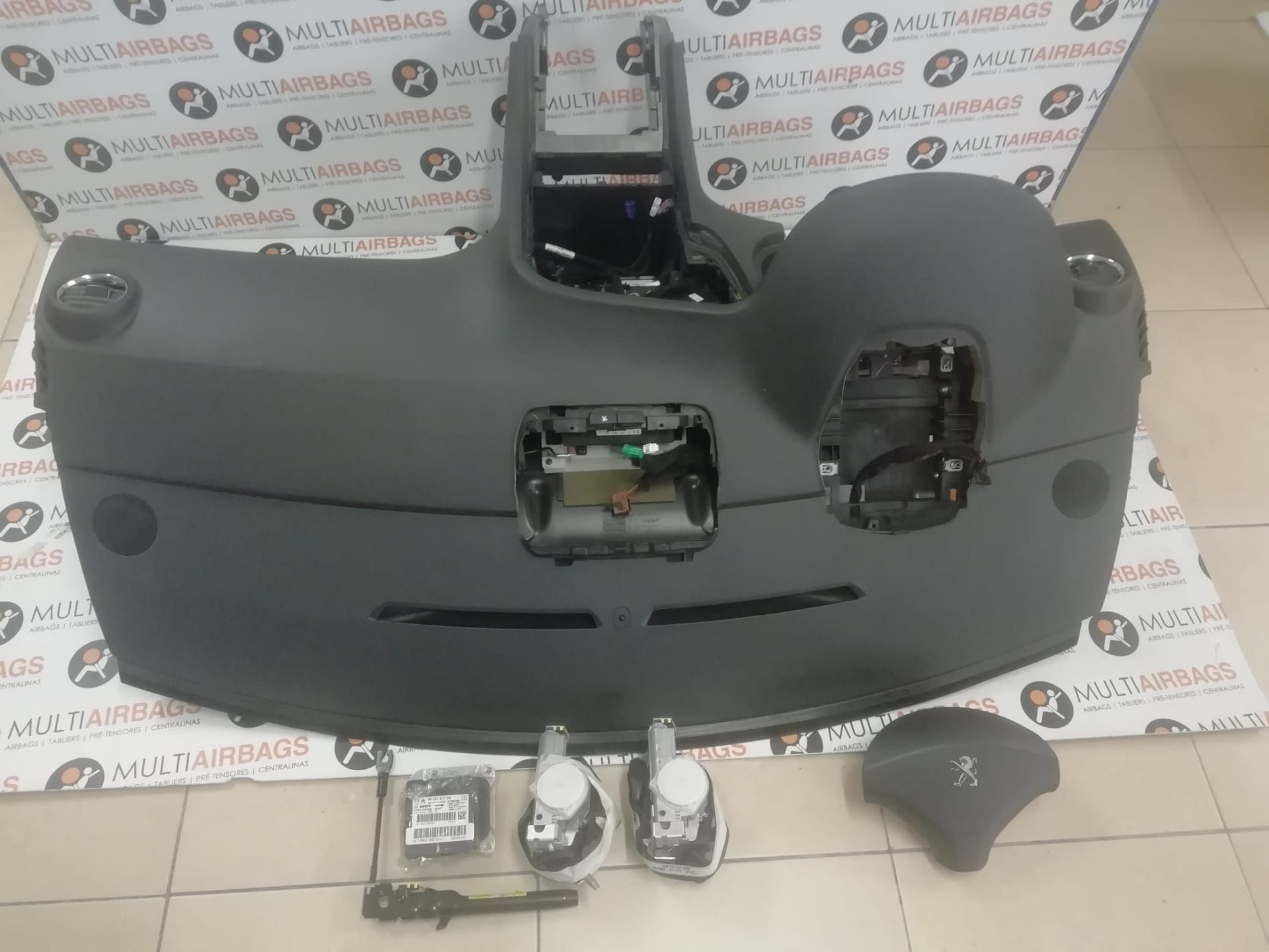 Conjunto de airbags com tablier Peugeot 3008