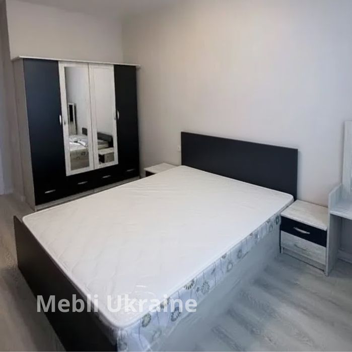 ЛІЖКО двоспальне + МАТРАС каркасний в наявності зі складу в Дніпрі!